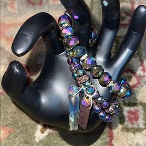 Rainbow 🌈 odyssey stack semi precious stone